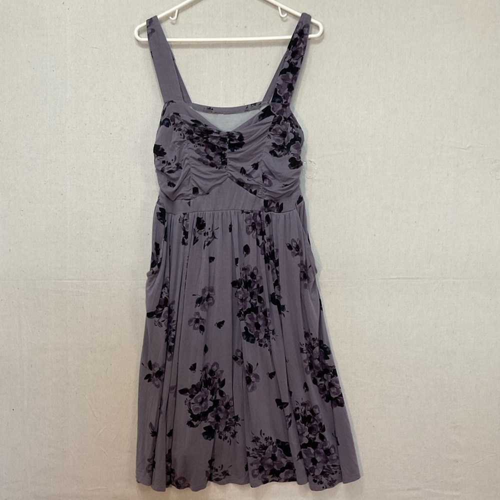 Torrid Super Soft Floral Midi Dress with pockets-Size1